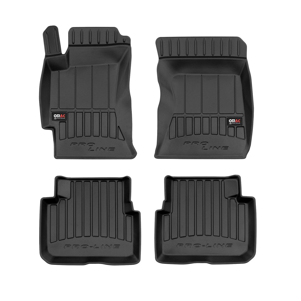 Subaru Forester Floor Mat - Omac - Proline Premium TPE - Black - '09-'13